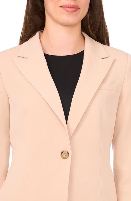 Halogenr Halogen(r) Clean One-button Blazer In Pink