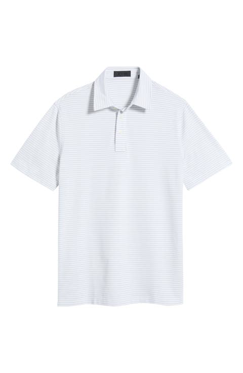 All Play Stripe Performance Golf Polo