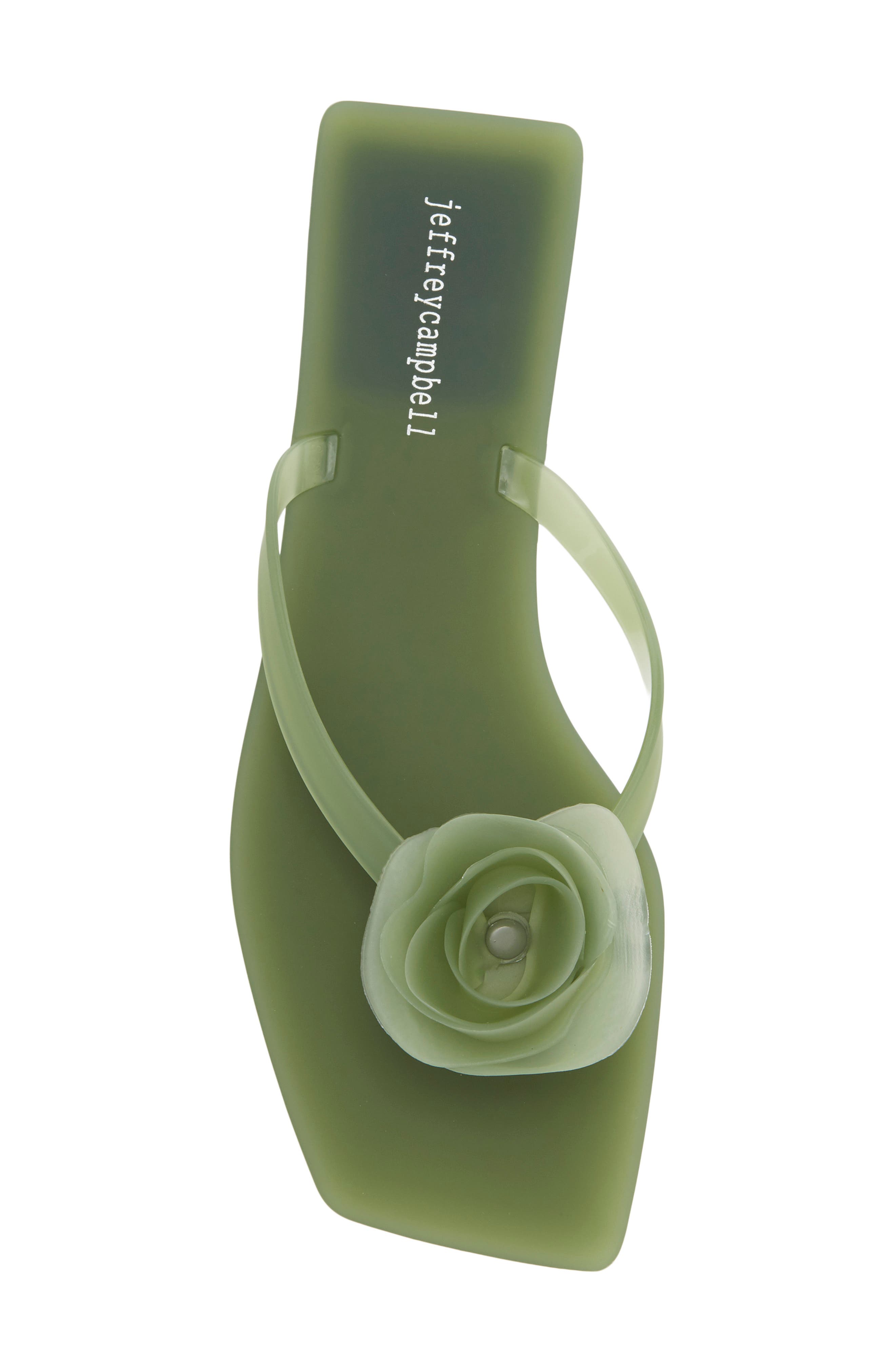 Sweeten Flip Flop, Alternate, color, GREEN MATTE