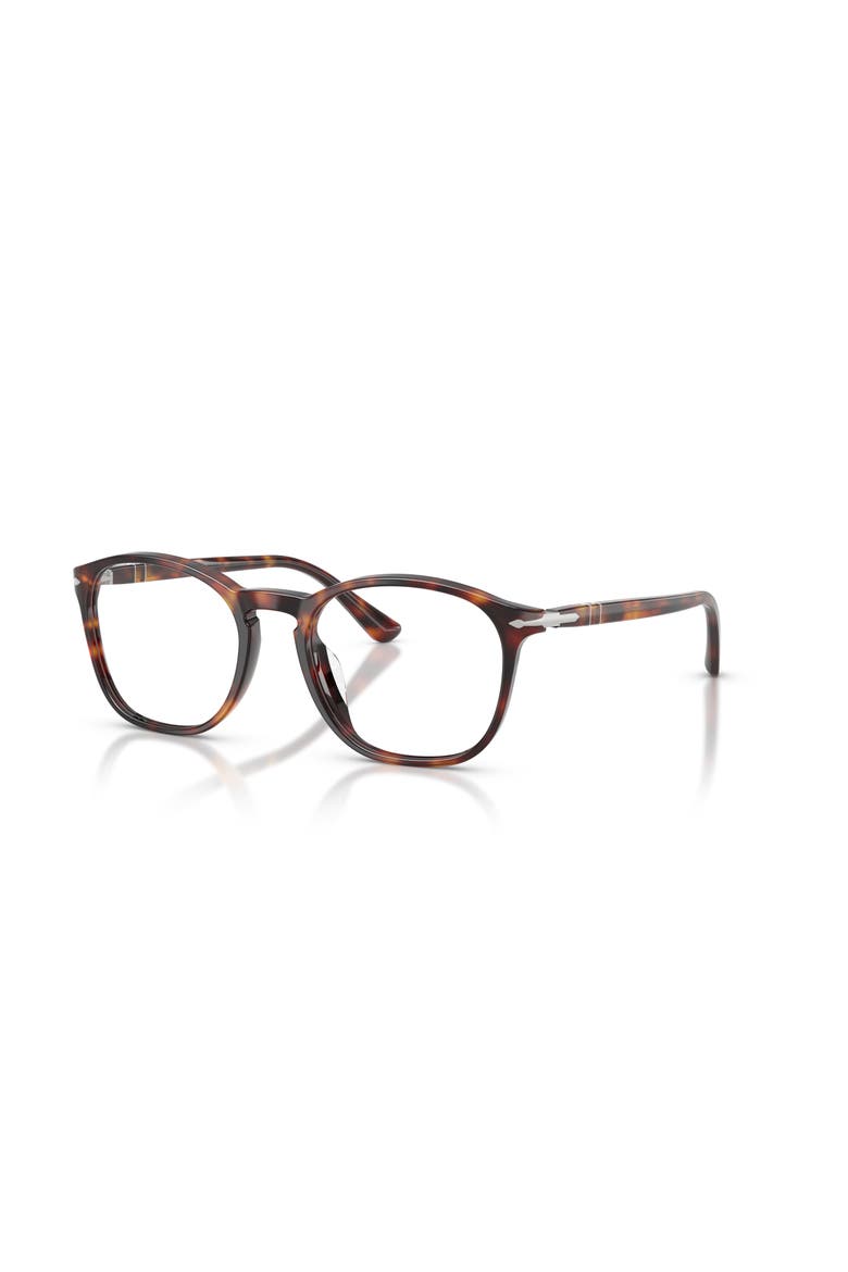52mm Square optical glasses, Main, color, Tortoise