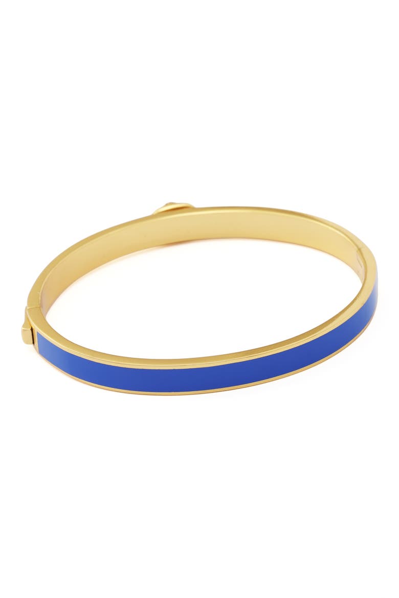 Chelsea Enamel Hinged Bangle, Alternate, color, BLUE