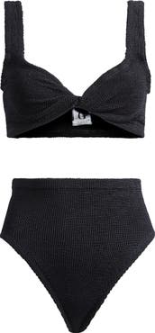 Hunza G Jamie Twist Two-Piece Swimsuit