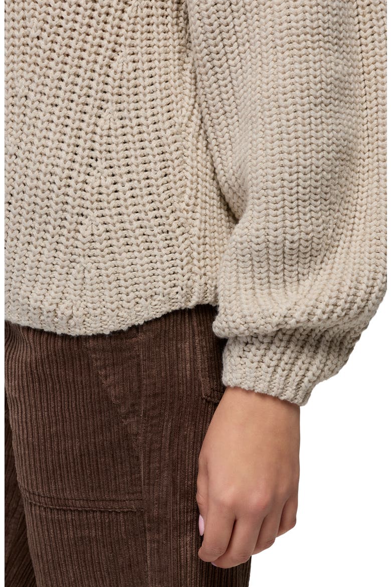 Sunday River Crewneck Sweater, Alternate, color, BEACH PEBBLE