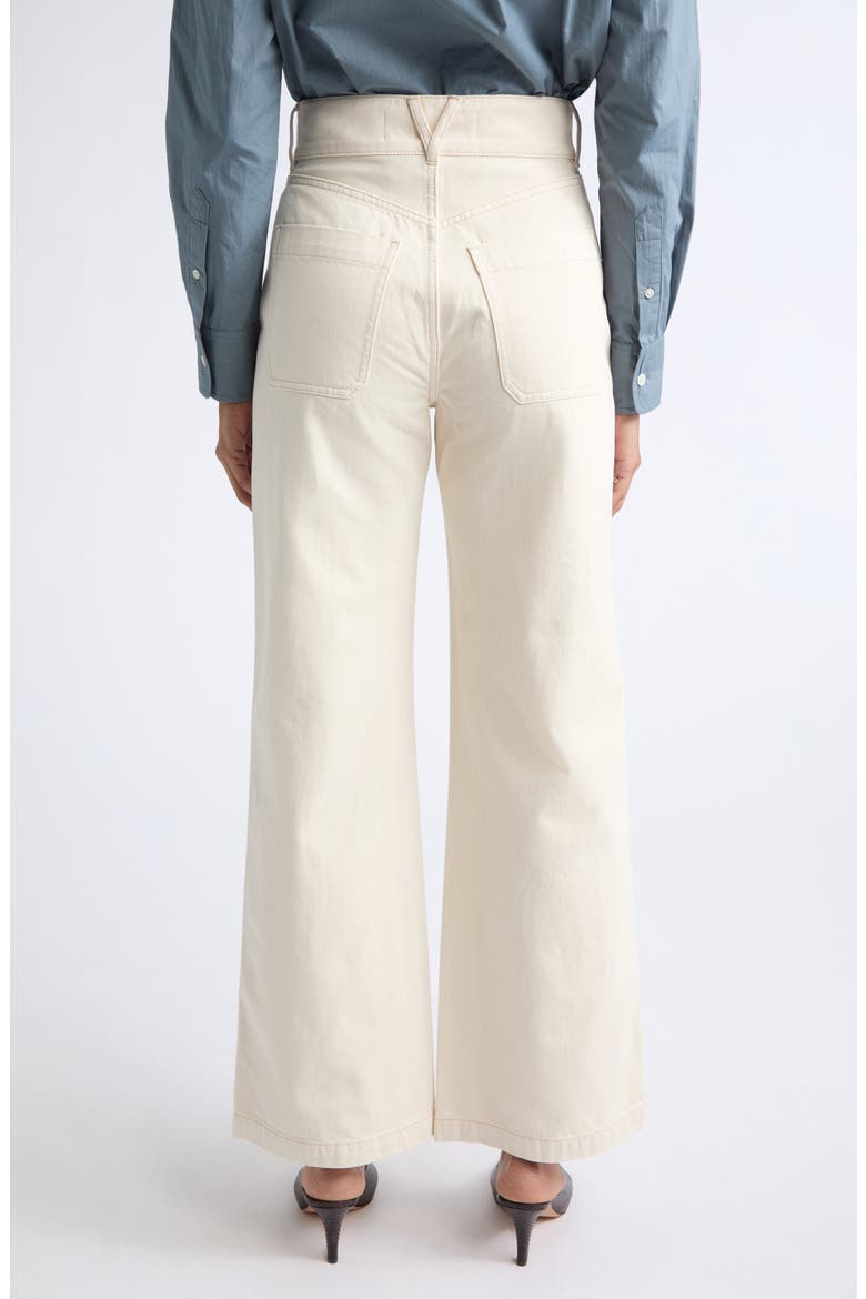 Taylor Wide Leg Jeans, Alternate, color, ECRU