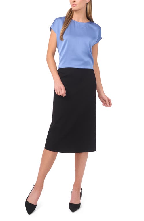 Halogenr Halogen(r) Charmeuse Top In Blue