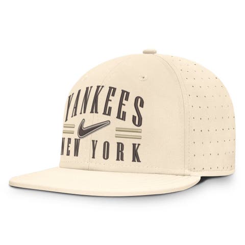 Men's Nike Natural New York Yankees True Dri-FIT AeroBill Fitted Hat