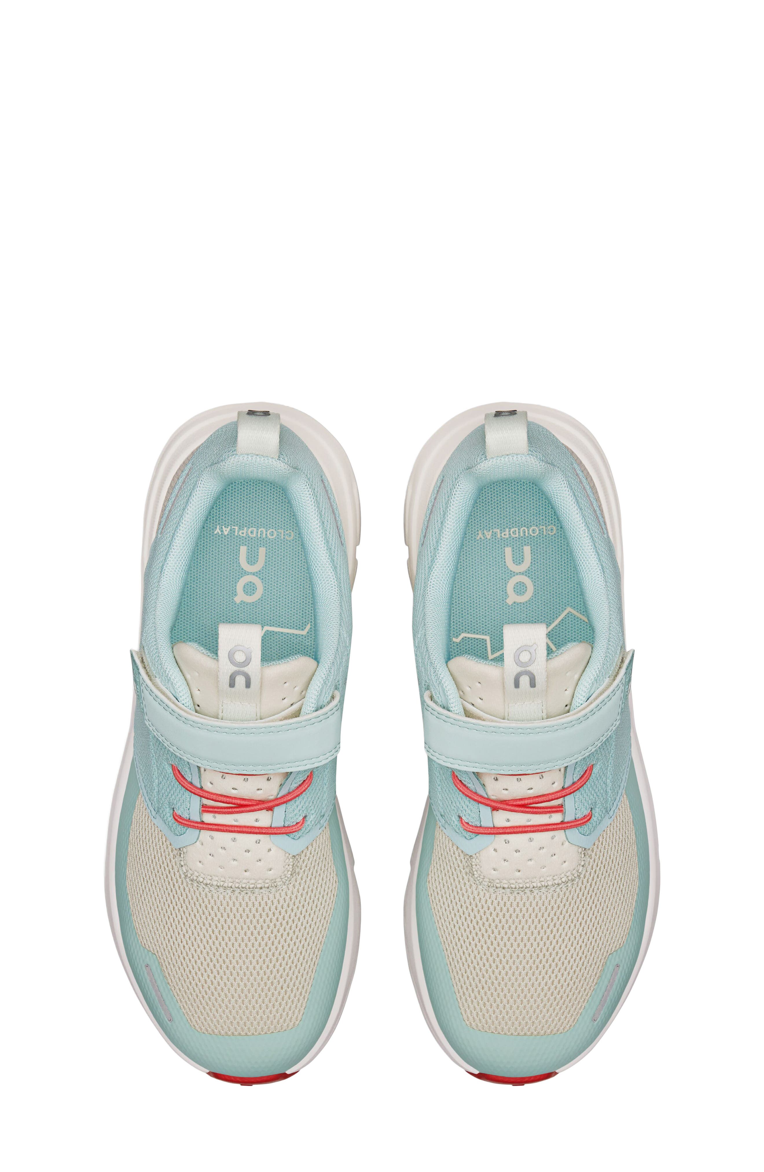 Kids' Cloud Play Running Sneaker, Alternate, color, CASCADE/ MARIGOLD