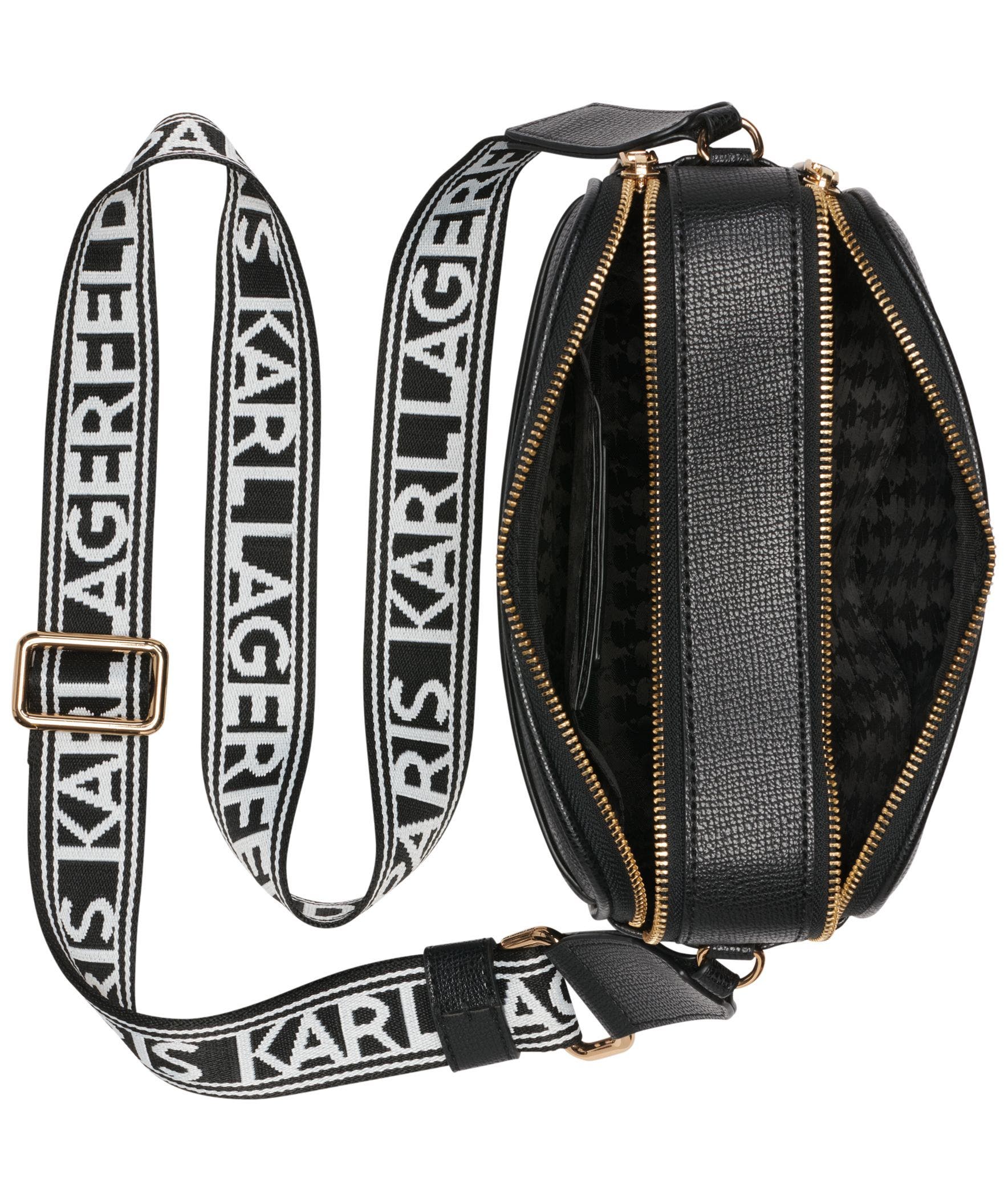KARL LAGERFELD PARIS Maybelle Crossbody, Alternate, color, Black