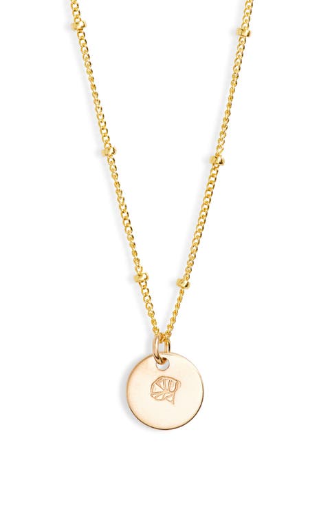 Petite Birth Flower Necklace
