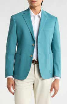 Two-Button Stretch Cotton Sport Coat