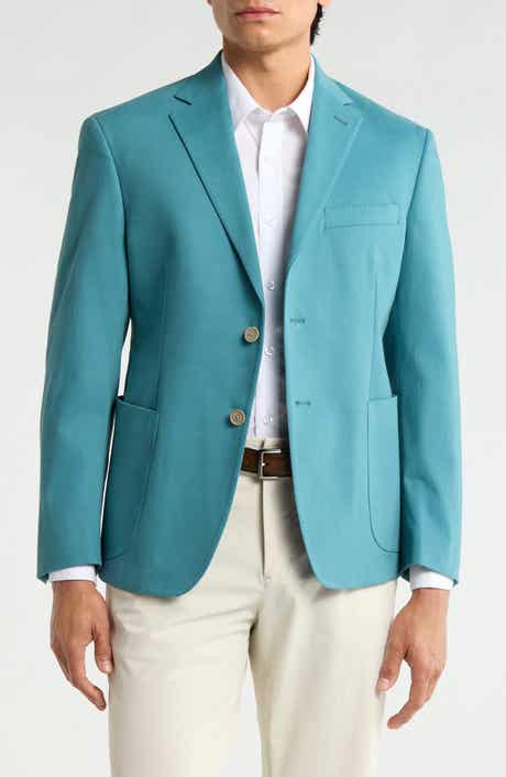 Two-Button Stretch Cotton Sport Coat