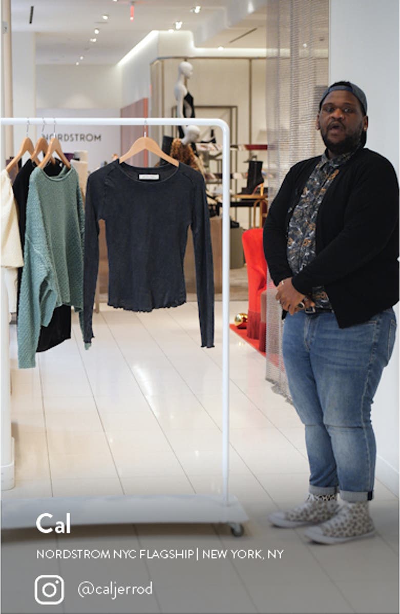 Be My Baby Long Sleeve Knit Top, sales video thumbnail