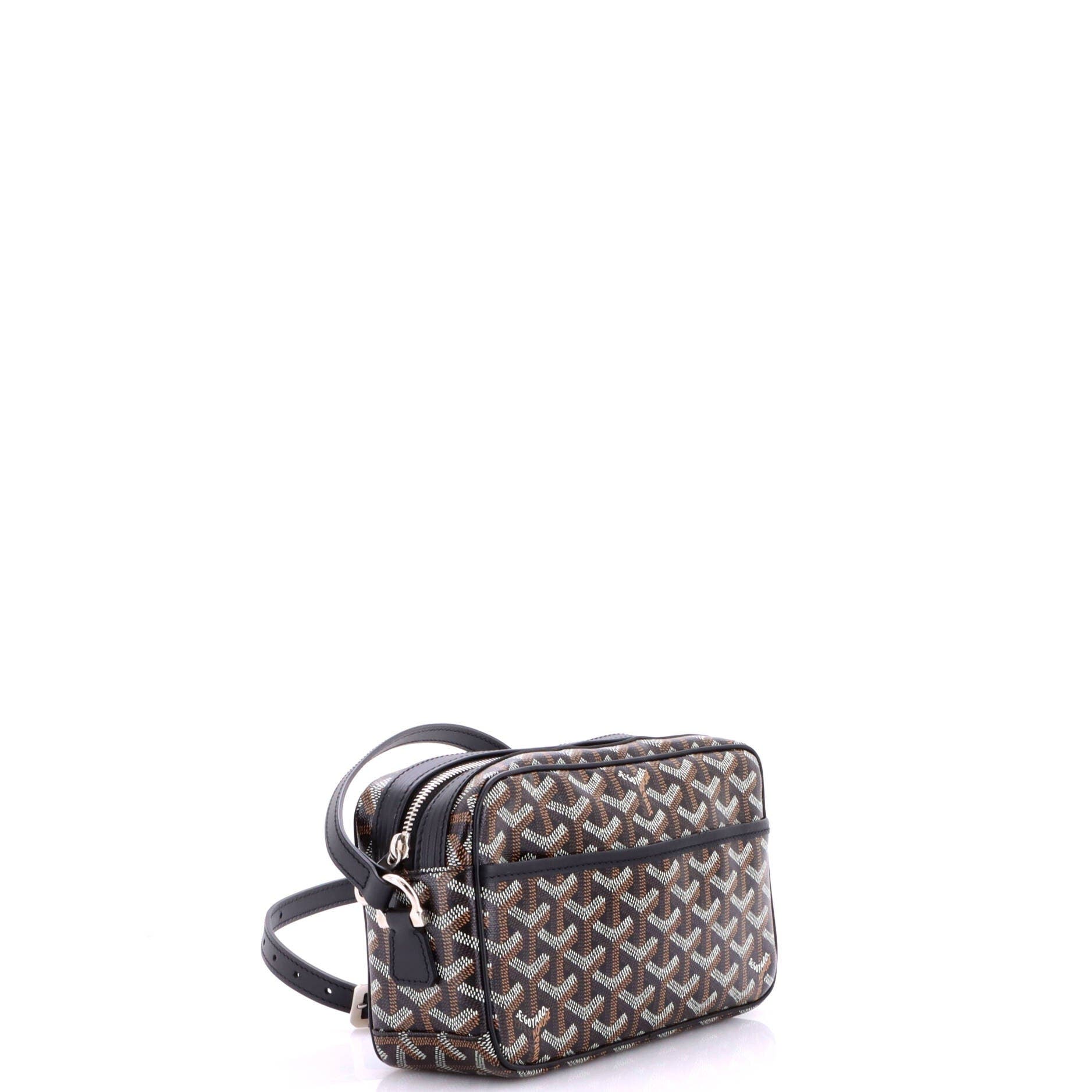 Cap Vert Bag Coated Canvas, Alternate, color, Black