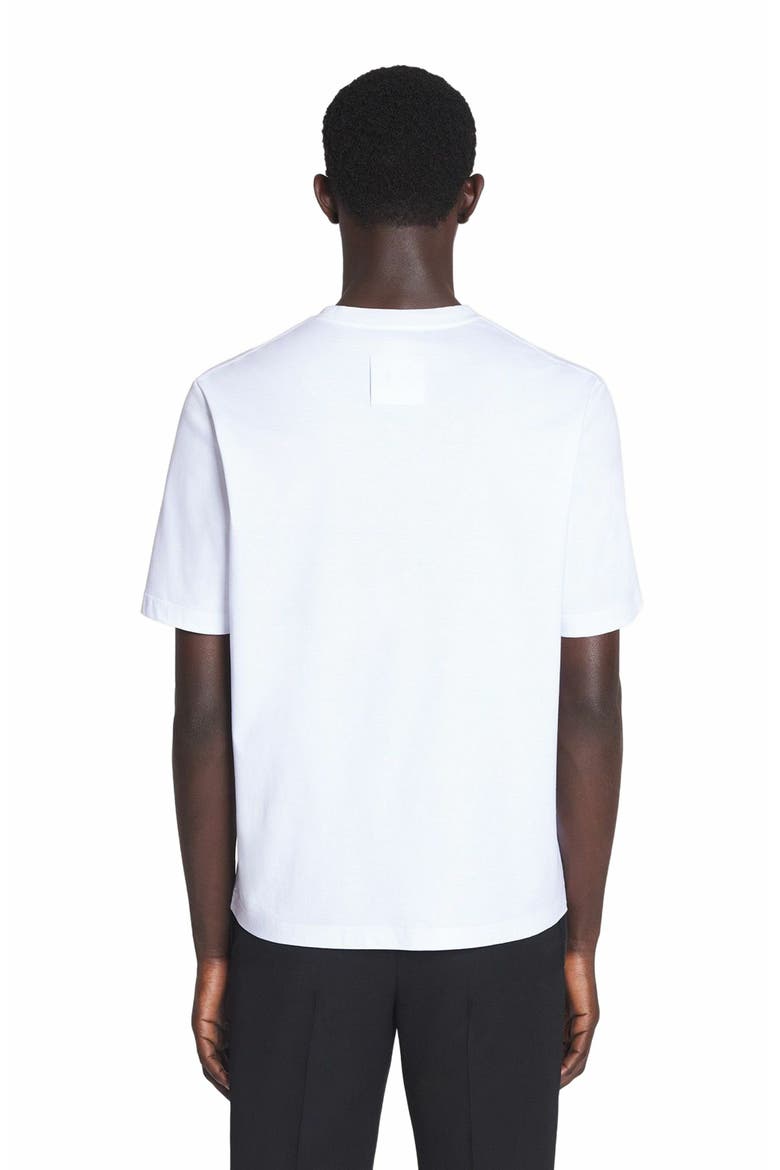 Embroidered T-Shirt, Alternate, color, OPTIC WHITE