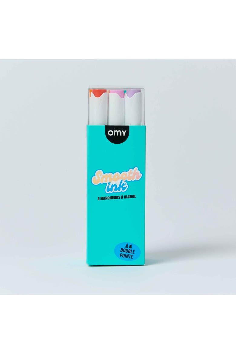 9 Alcohol Markers, Main, color, Multi