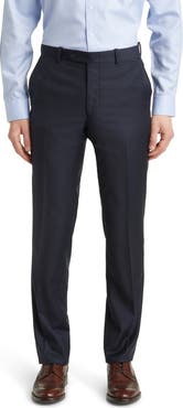 Peter Millar Harker Flat Front Wool Dress Pants