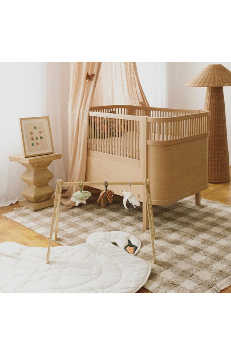 Lorena Canals Playmat Swan, Alternate, color, Ivory, Natural