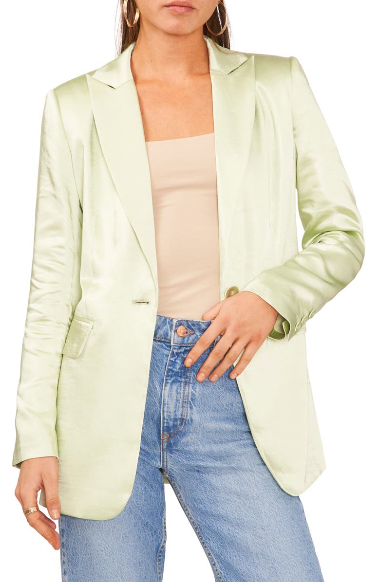 Vince Camuto Hammered Satin Jacket, Main, color, 