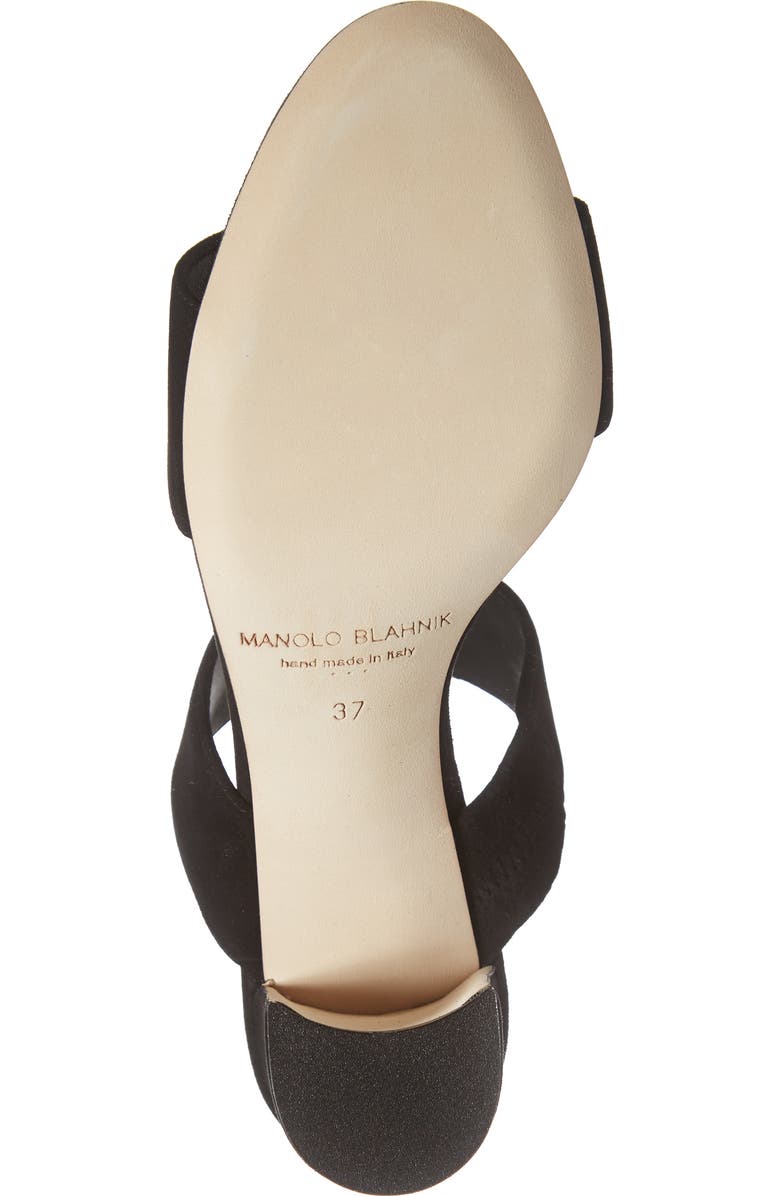 Manolo Blahnik Kalita Strappy Slide Sandal, Alternate, color,