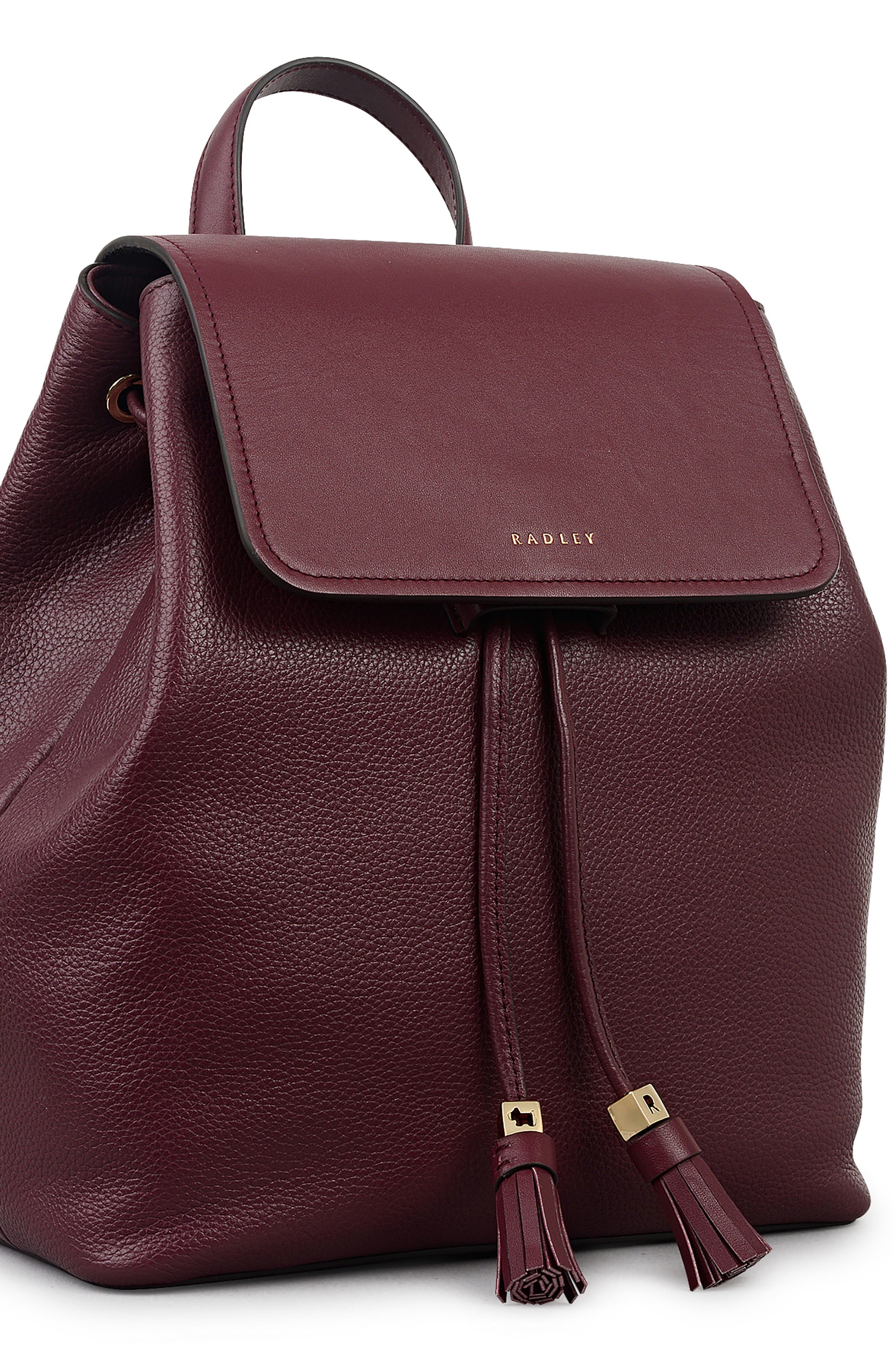 Radley NOBLE ALLEY SMALL FLAPOVER BAC, Alternate, color, Dark Cherry