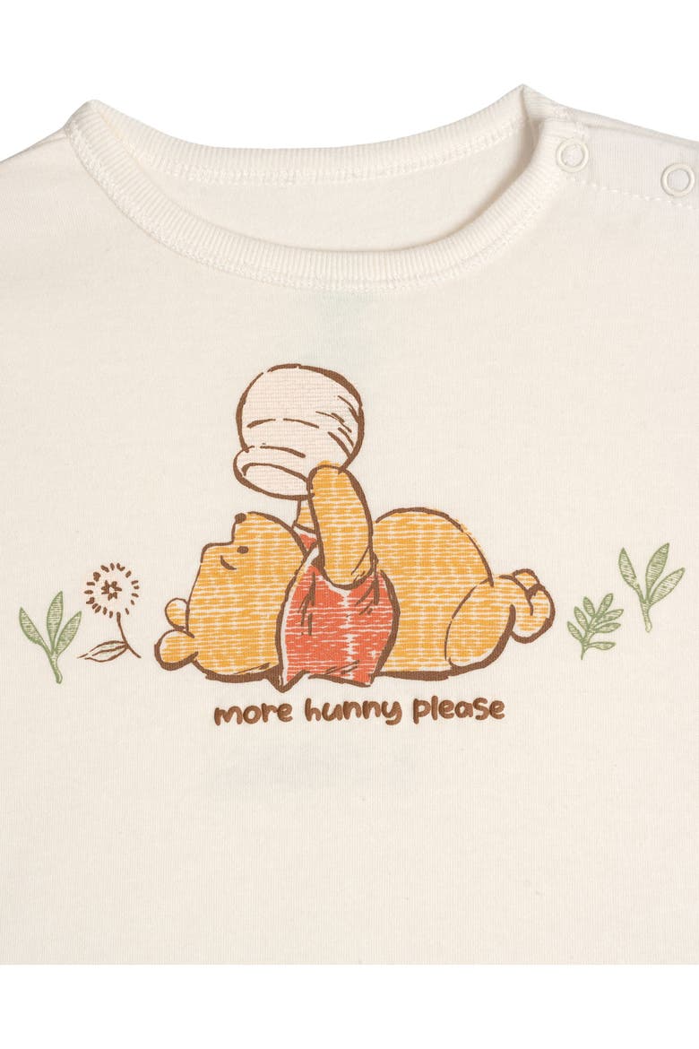 Winnie the Pooh French Terry 2-Piece T-Shirt and Shorts Set, Alternate, color, Pooh Beige Brown
