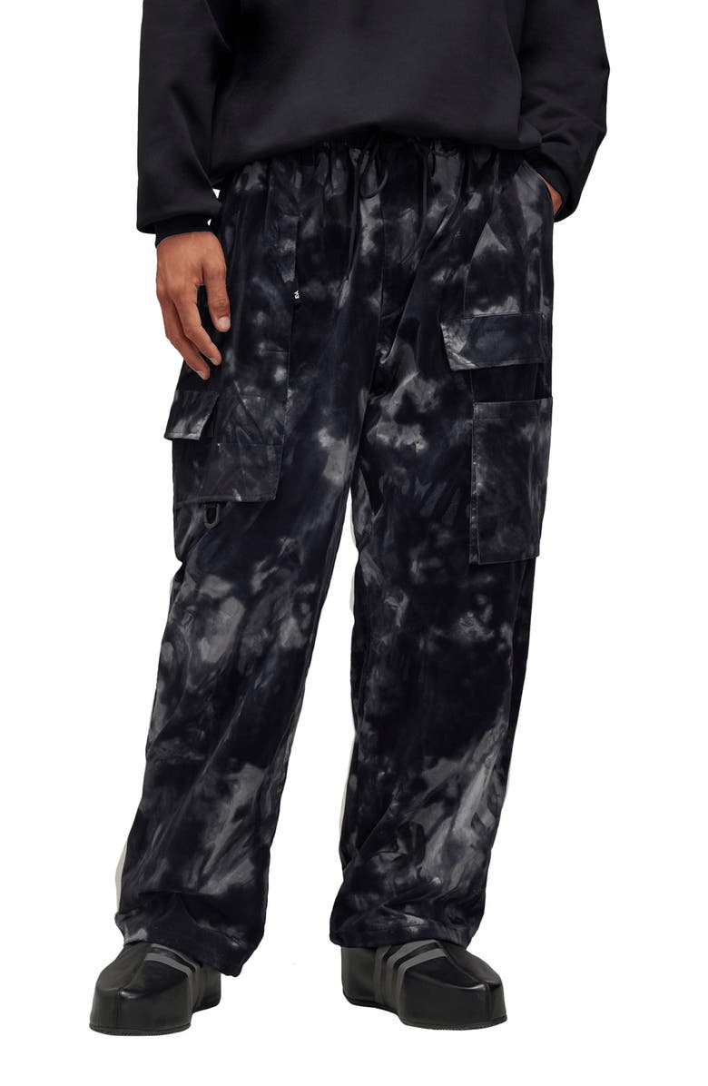 Y-3 Tie Dye Ripstop Cargo Pants, Main, color, 