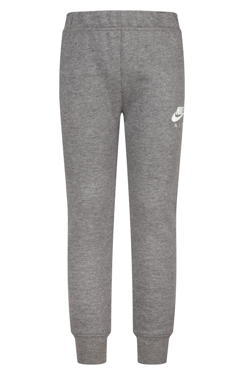 Nike Kids' Fleece Pullover Hoodie & Joggers Set, Alternate, color, Carbon Heather