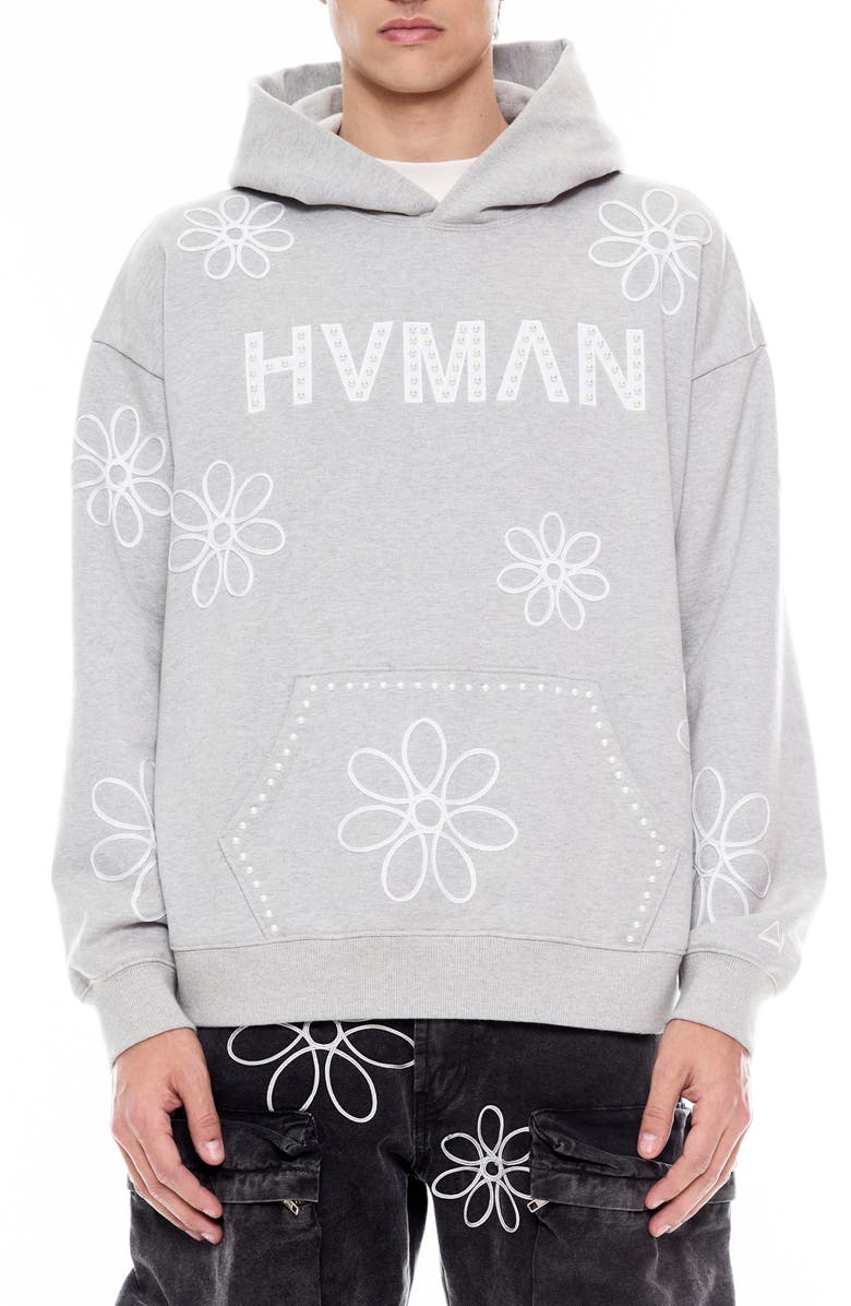 HVMAN Embellished Graphic Sweatshirt, Main, color, 