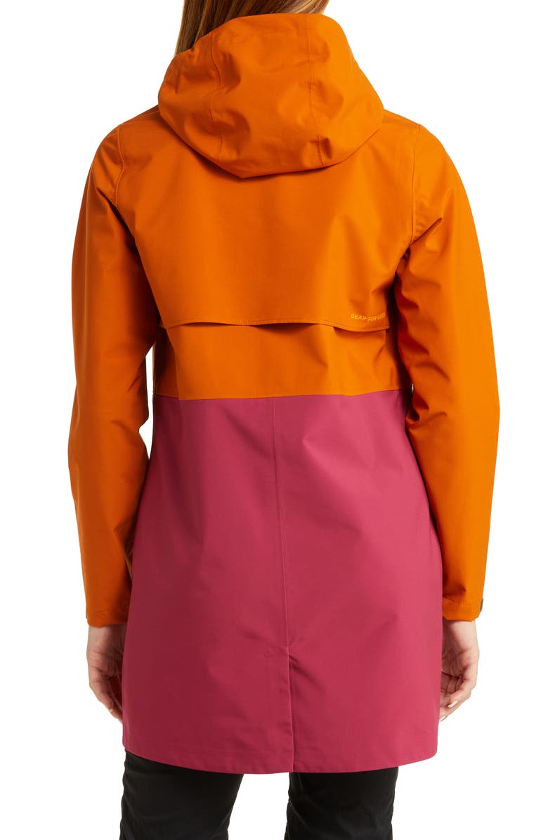 Cotopaxi Cielo Water Repellent Trench Coat, Alternate, color, 