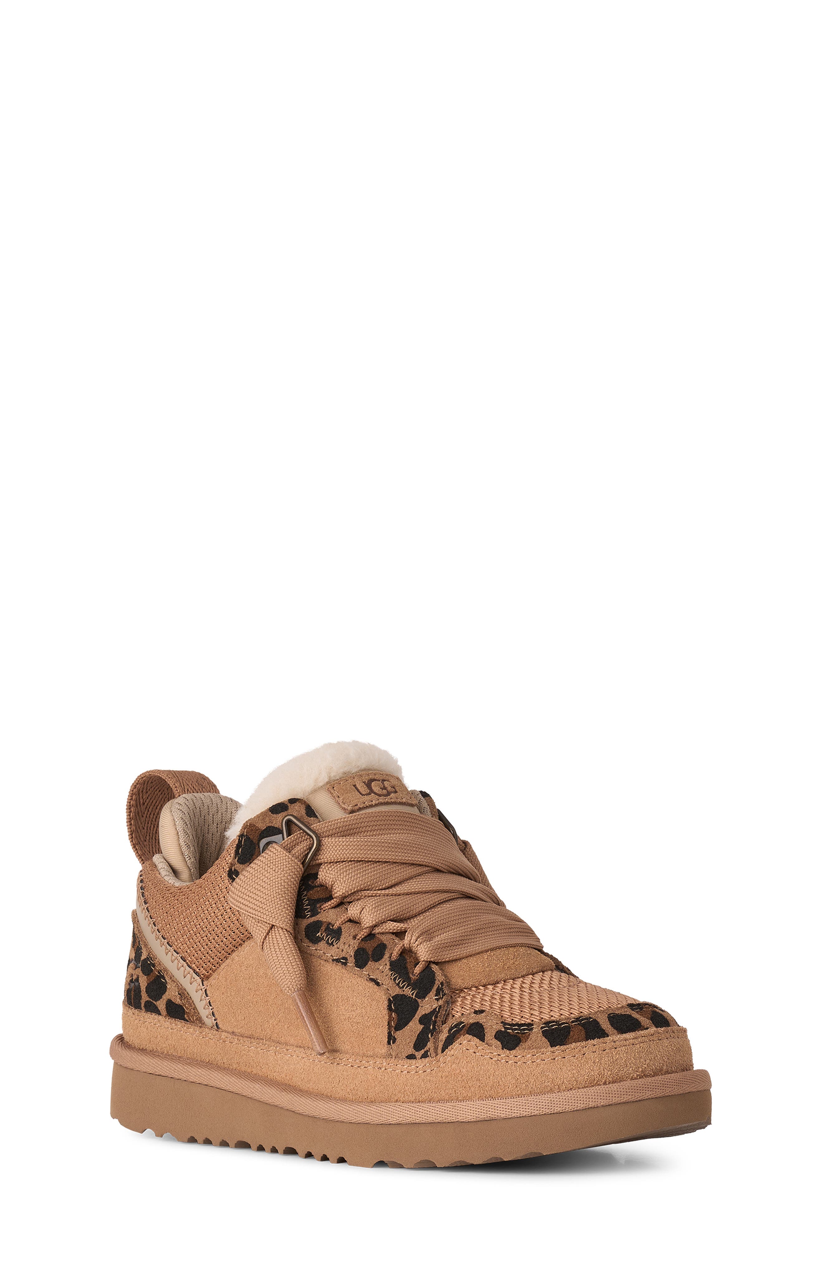 Kids' Lowmel Spotted Sneaker, Main, color, TAN