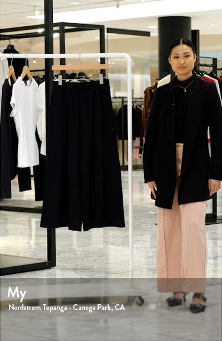 In Flight Flowy Crop Wide Leg Pants, sales video thumbnail