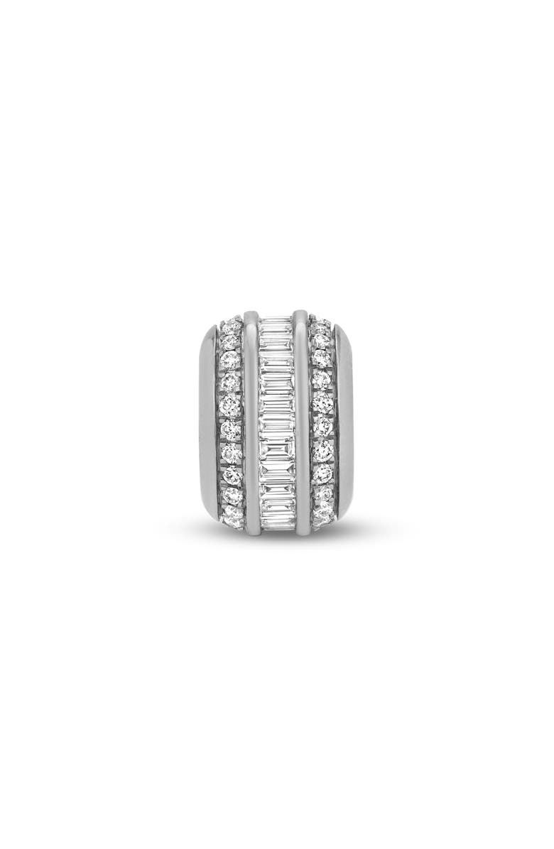 Adina Reyter Martine Lab Grown Diamond Big Bead Charm, Alternate, color, Sterling Silver