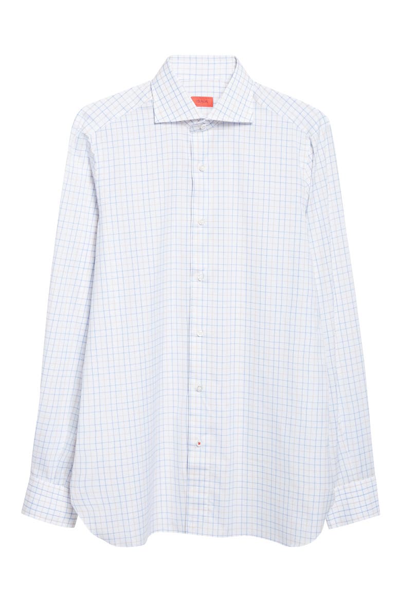 Check Button-Up Shirt, Alternate, color, WHITE MULTI