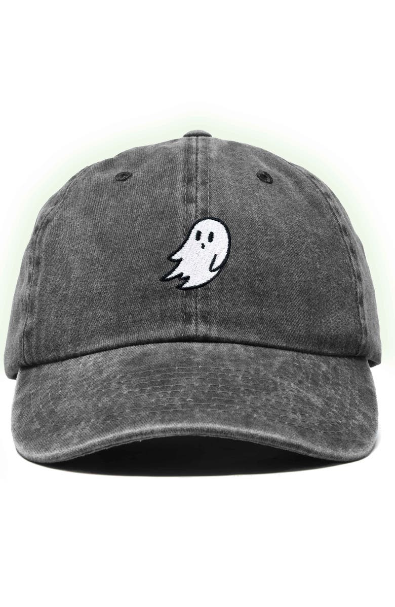 Dalix Ghost Dad Hat, Main, color, Washed Black