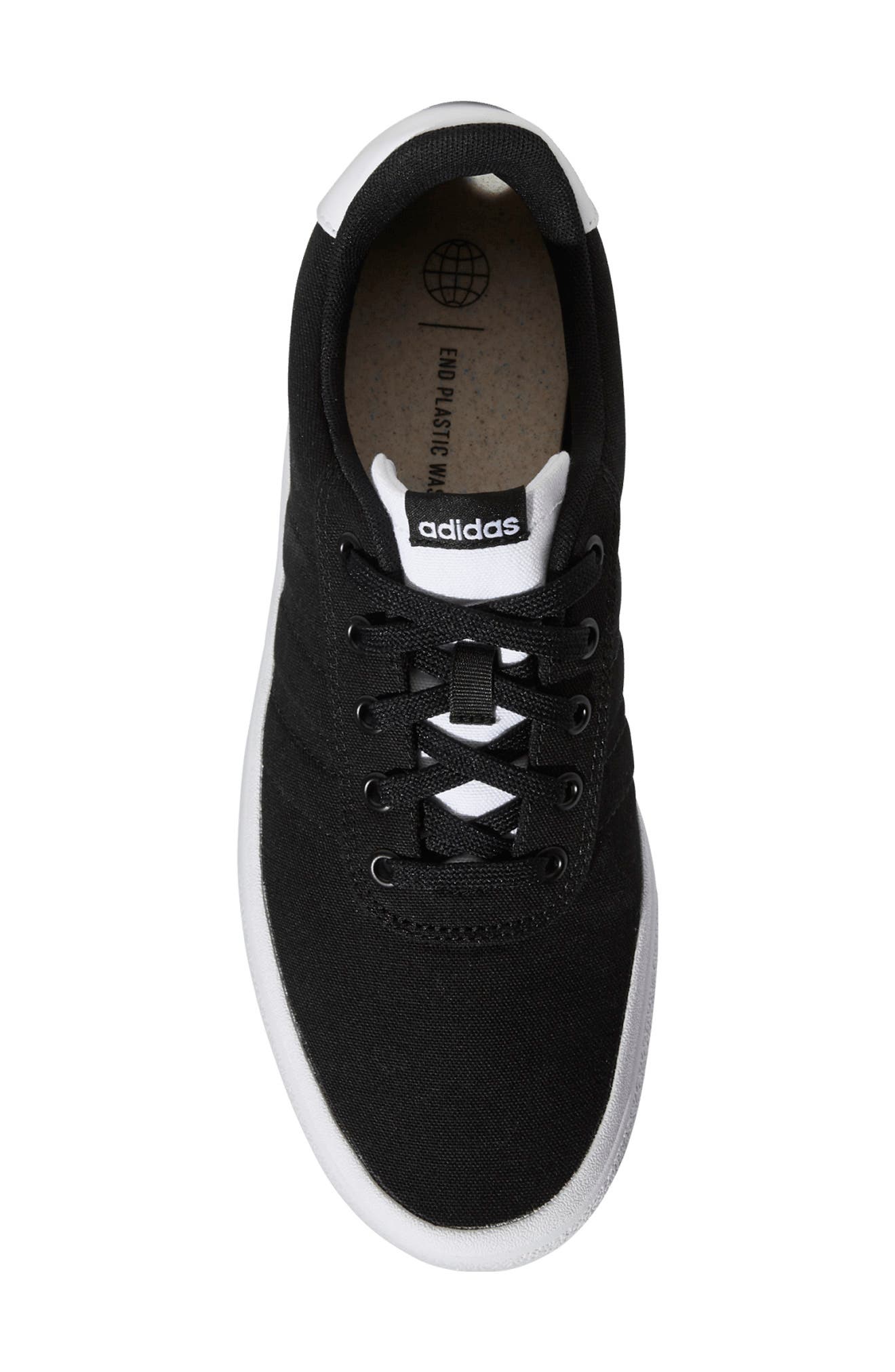 Vulc Raid Skater Shoe, Alternate, color, BLACK/ BLACK/ WHITE