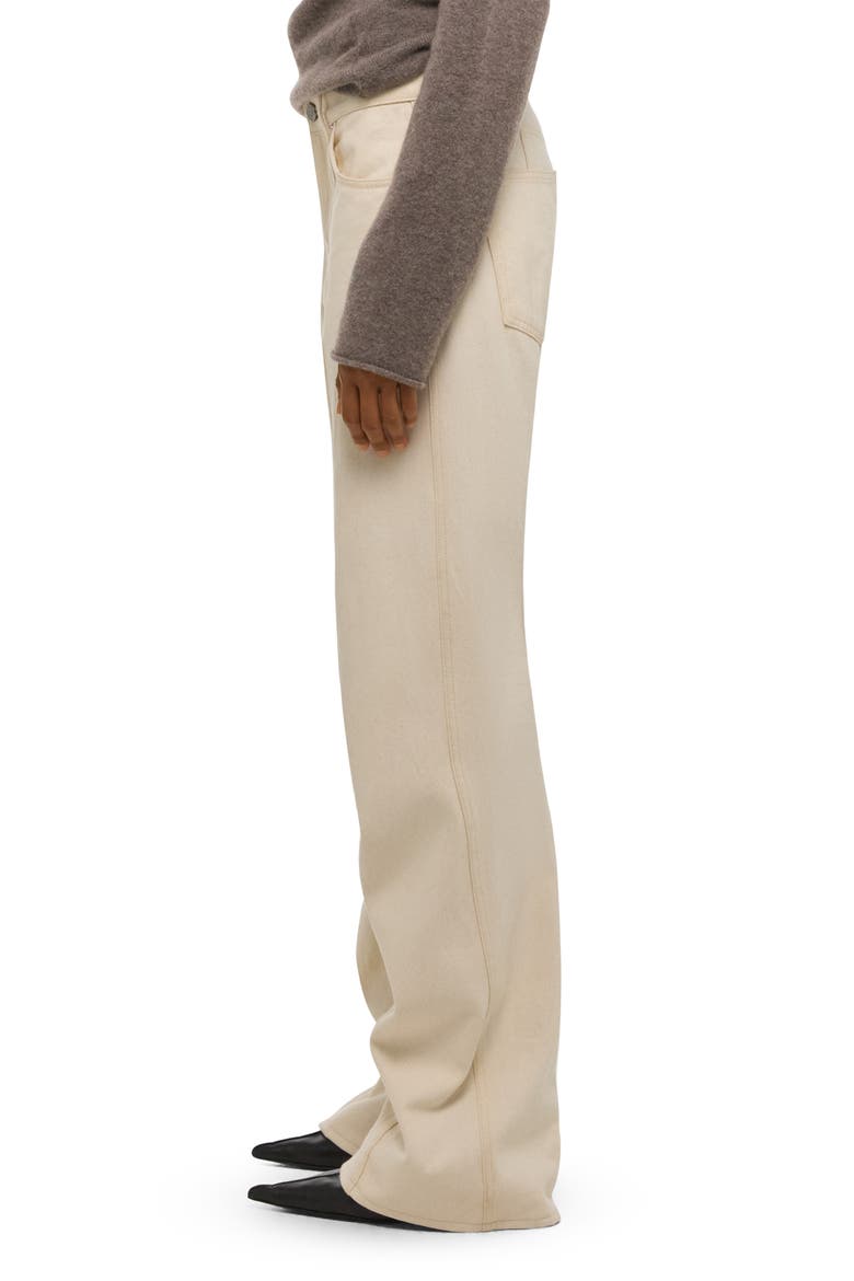 Wide Leg Jeans, Alternate, color, ECRU