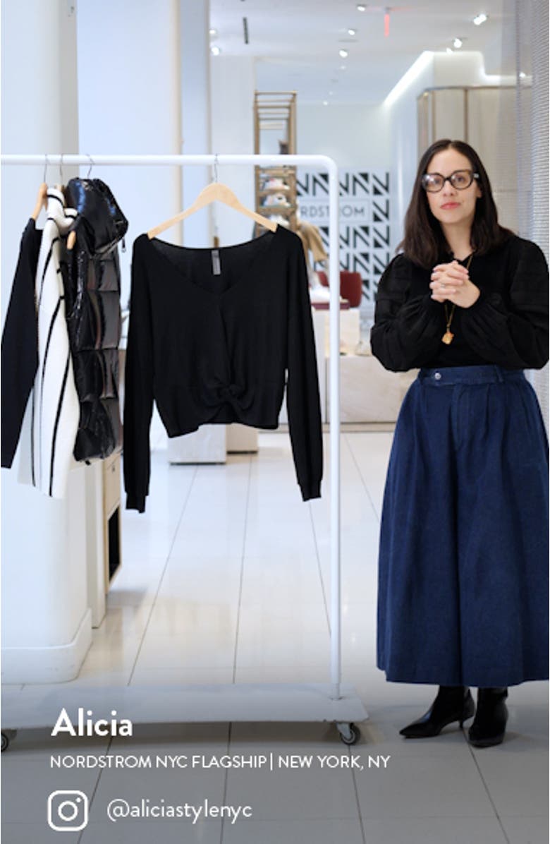 Twist Up Reversible Pullover Sweater, sales video thumbnail