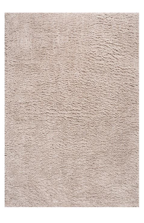 Groovy Solid Shag Area Rug