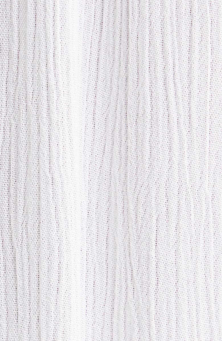 Nordstrom Tiered Crinkle Cover-Up Dress, Alternate, color, White