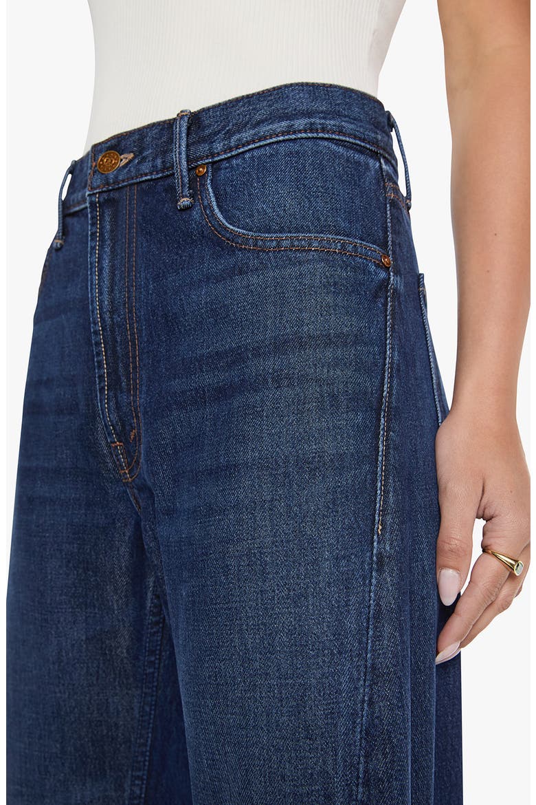 The Lemon Twist Sneak High Waist Wide Leg Jeans, Alternate, color, FRESH SQUEEZED