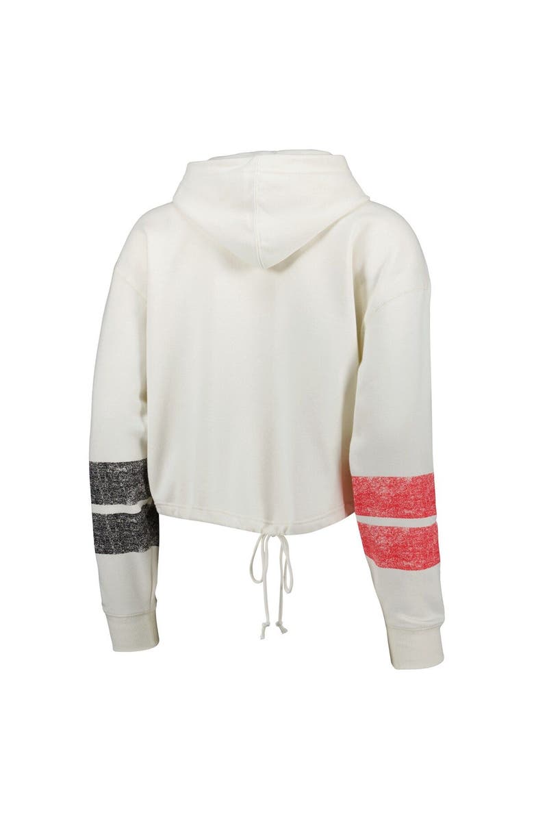 '47 Women's '47 Oatmeal Tampa Bay Buccaneers Harper Pullover Hoodie, Alternate, color, Oatmeal