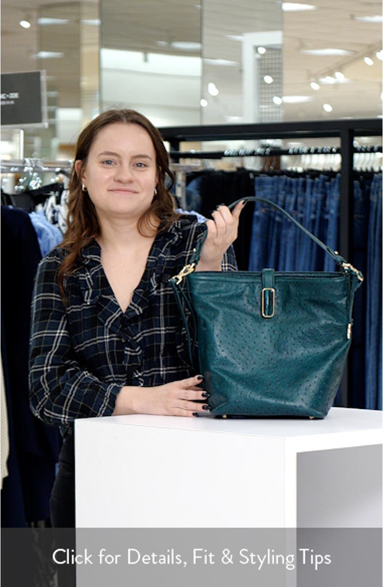 Shira Leather Bucket Bag, sales video thumbnail