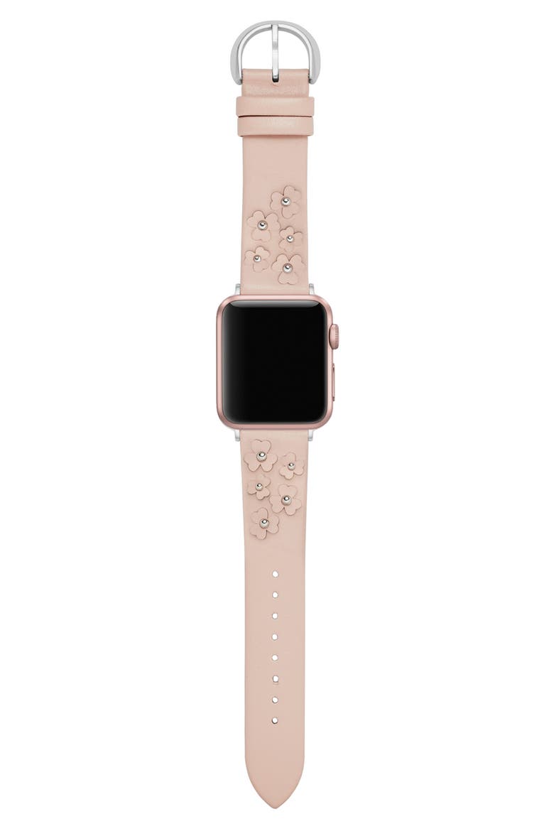 Apple® watch band, 38mm, Alternate, color, BLUSH