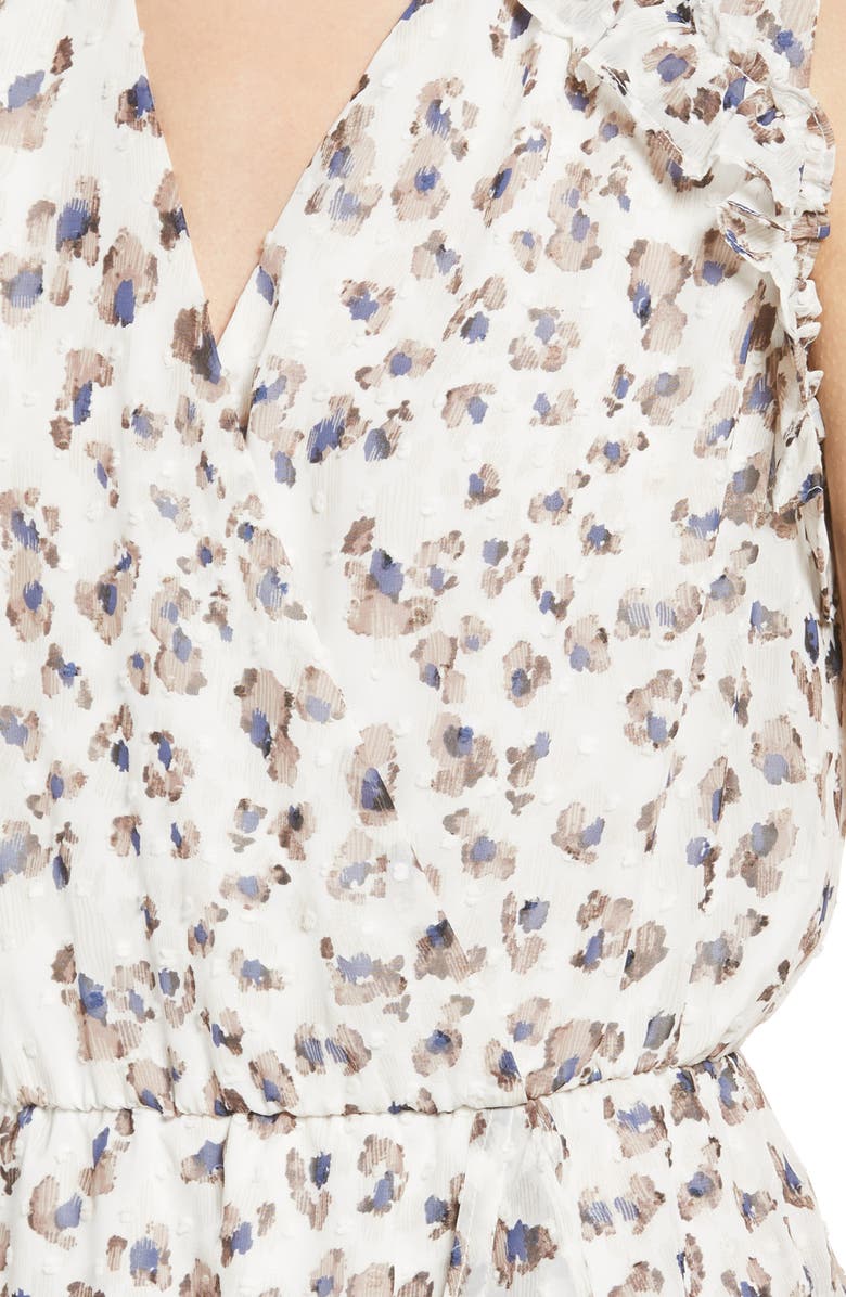 Chelsea28 Ruffle Sleeveless Minidress, Alternate, color, 