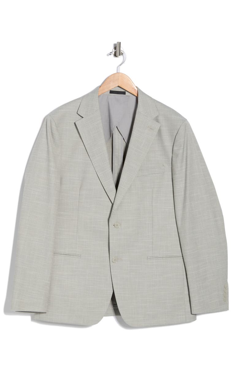 Calvin Klein Two-Button Sport Coat, Main, color, Light Grey