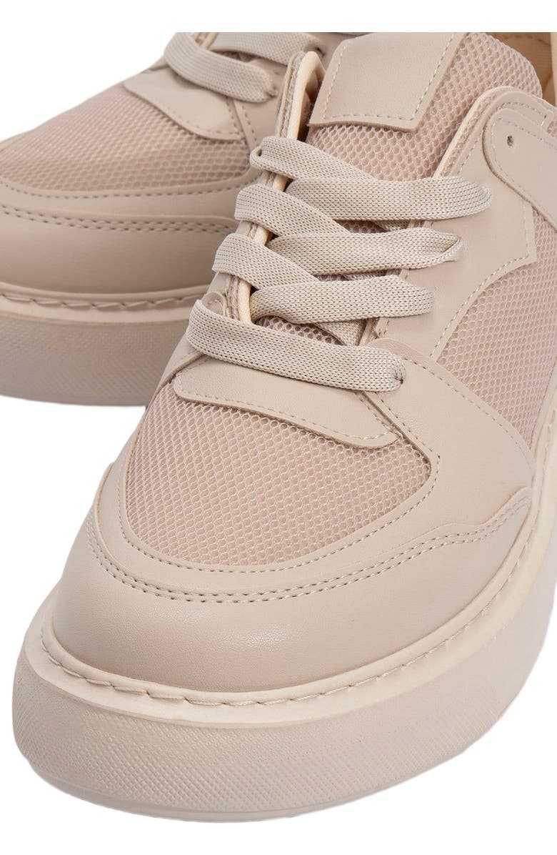 Forever & Always Shoes Ingrid Platform Sneakers, Alternate, color, Beige