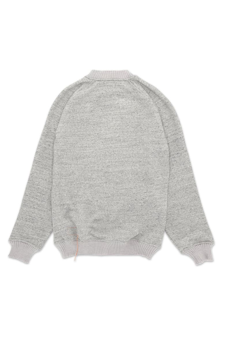 Fortela Mayfair Cotton Sweatshirt, Alternate, color, Melange Grey
