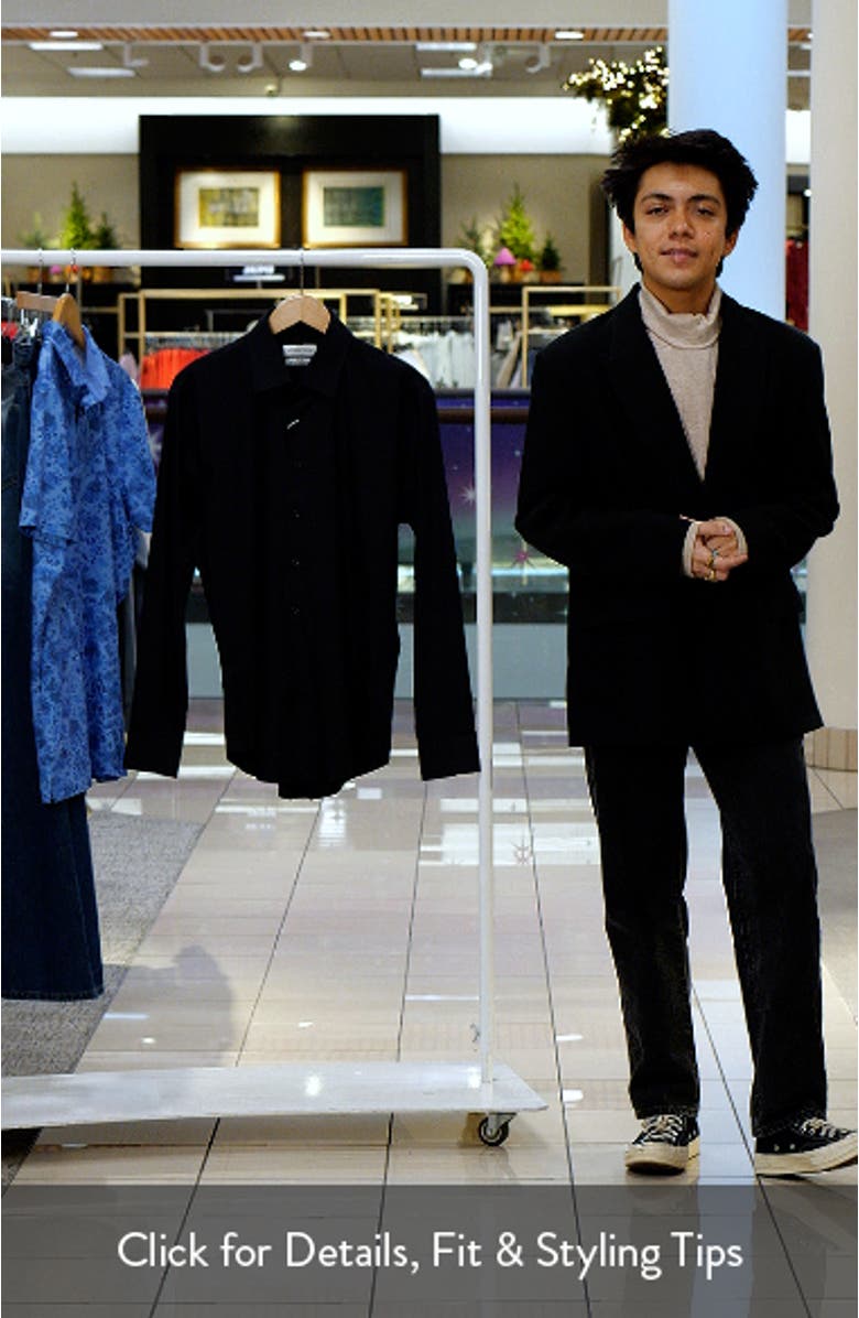 Trim Fit Solid Premium Performance Dress Shirt