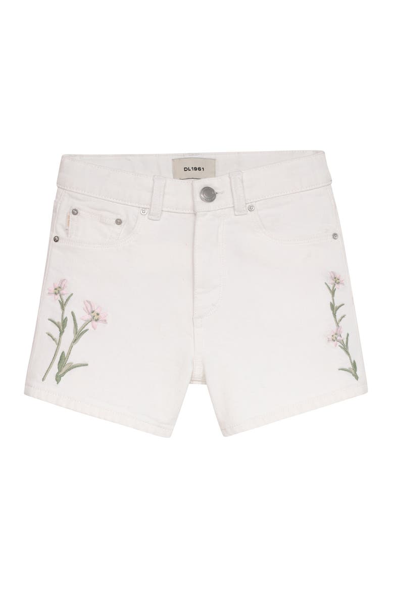 DL1961 Lucy Resort Short, Main, color, White Blossom