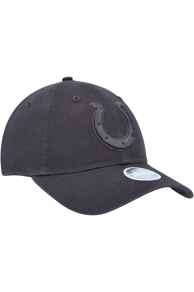 Women's  New Era Graphite Indianapolis Colts Core Classic 2.0 Tonal 9TWENTY Adjustable Hat, Alternate, color, Graphite